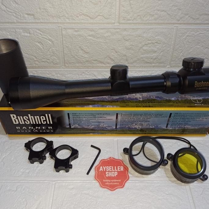Teleskop Bushnell 3-9X40 Eg Rgb Murah Sunhide