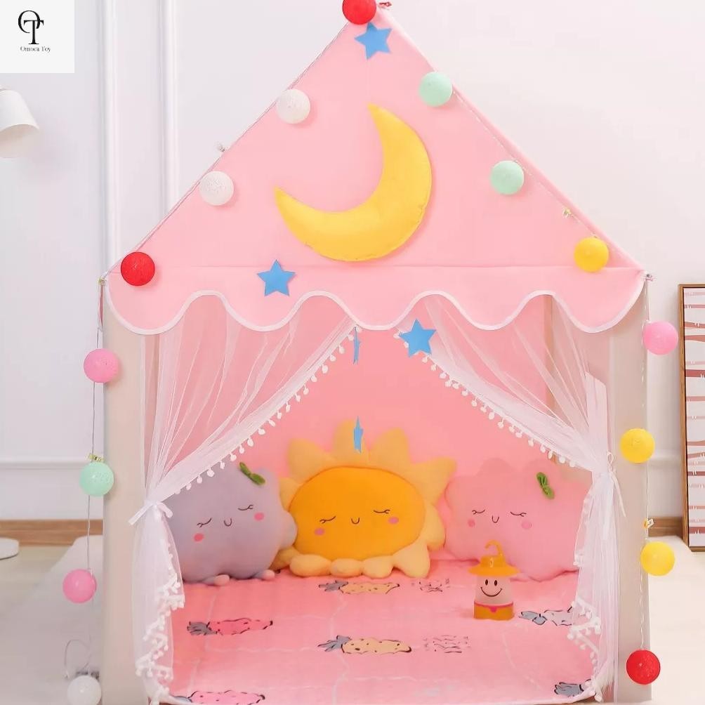 "Beli Lebih, Hemat Lebih Banyak." Omoca Tenda Bermain Anak Tenda Anak Serbaguna Model Rumah Tenda Pr