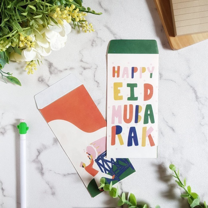 

Limited! AMPLOP LEBARAN/ANGPAU LEBARAN / AMPLOP PANJANG / AMPLOP THR / AMPAU - Putih Hijau New