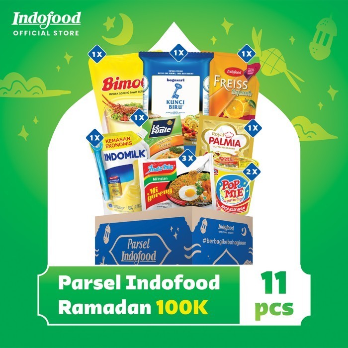 

Limited! Parsel Indofood Ramadan - Hampers Lebaran 100k New