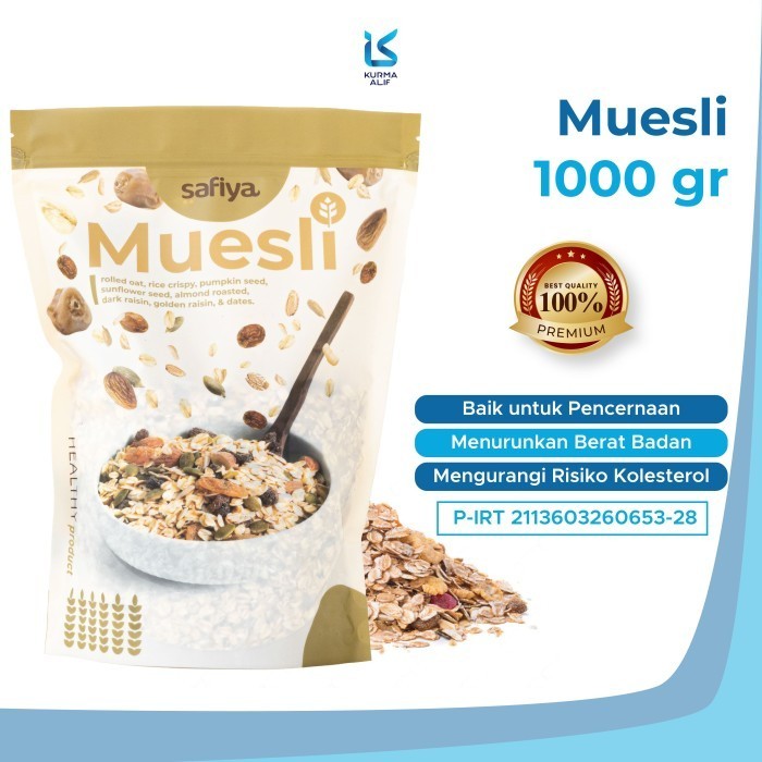 

Sereal Muesli Safiya 1 Kg-Sereal Dan Makanan Ringan Sehat