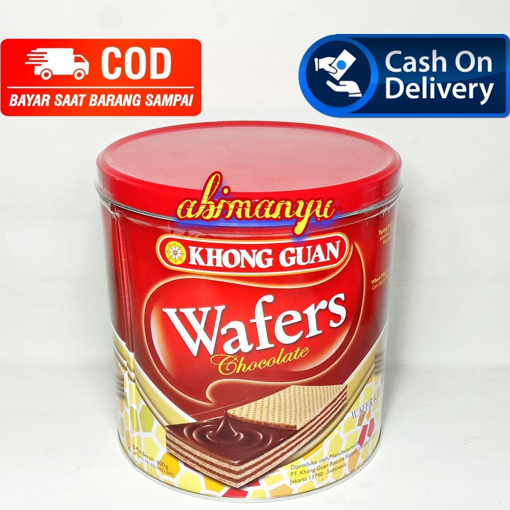 

Wafer Khong Guan Kaleng 600 Gram