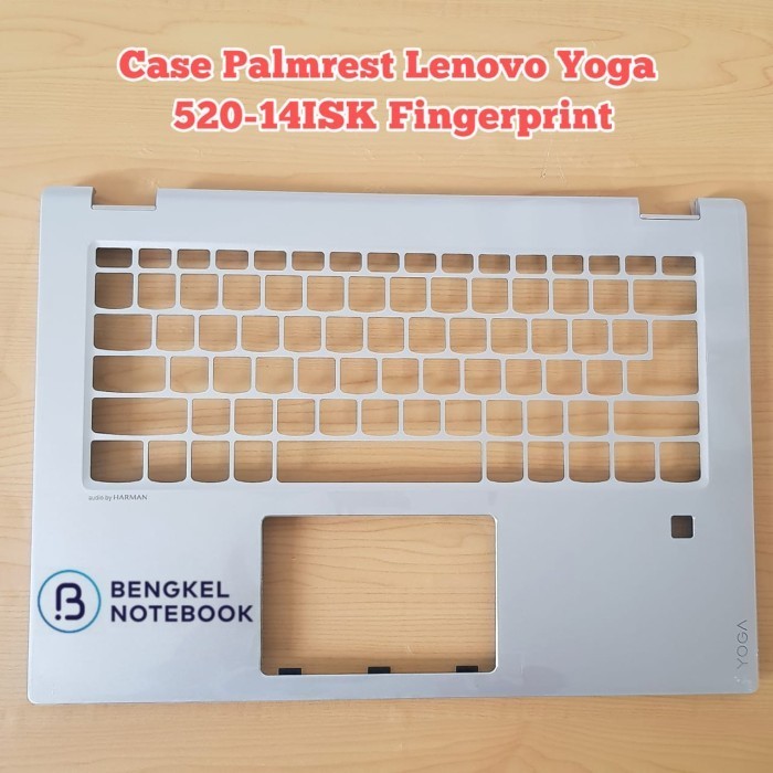 Case Palmrest Lenovo Yoga 520-14ISK 520-14IKB Flex5-14 Fingerprint