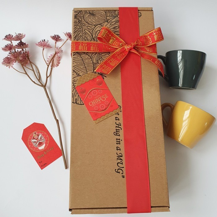 

Hampers Imlek Chinese New Year / Pacel Imlek Tea Set Keramik Cangkir