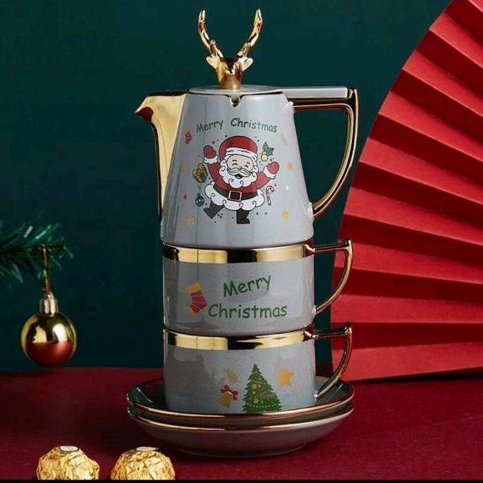 

Gelas Teko Set Premium / Hampers Christmas Gift Set
