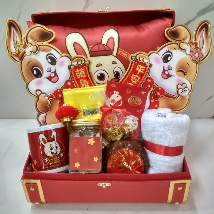 

Hampers Imlek 2023 Ready Stok/Hampers Cny Kelinci Ready Stok