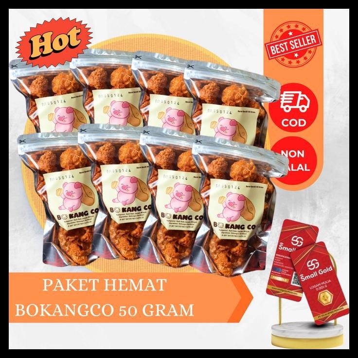 

READY STOK PAKET HEMAT 3 RAMBAK BABI BOKANGCO PEDAS 50 GRAM + FREE EMAS READYY