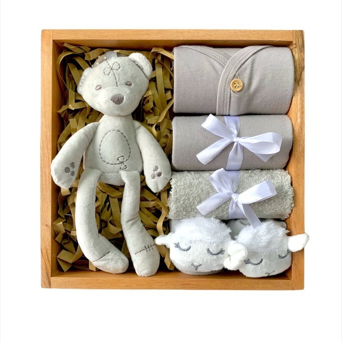 

Babygift Wooden Box / Hamper Bayi Kado Bayi
