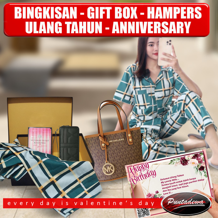 Kado Ultah Cewek Hampers Valentine Anniv Pacar Istri Wanita Sahabat