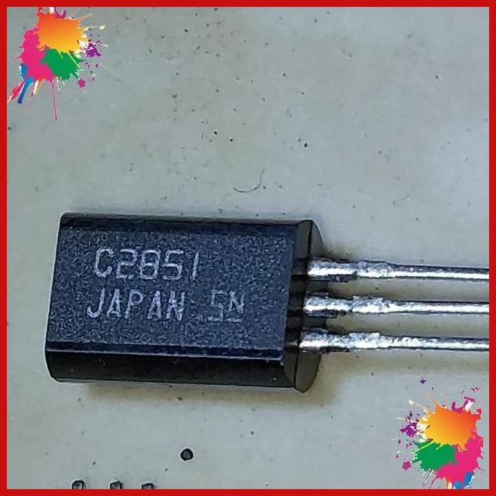 (STEL) C2851 C2851R 2SC2851 TRANSISTOR RF AMPLIFIER NPN TO-92L JAPAN