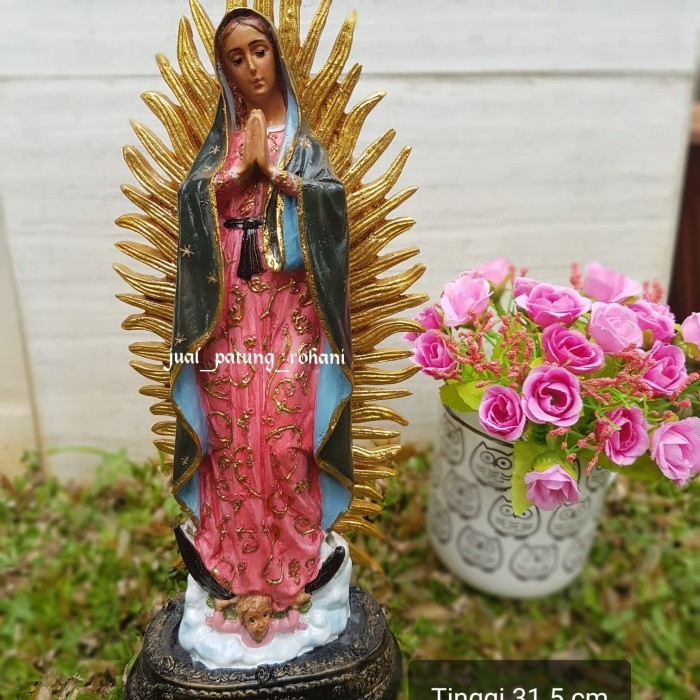 Patung Maria Guadalupe 31 cm
