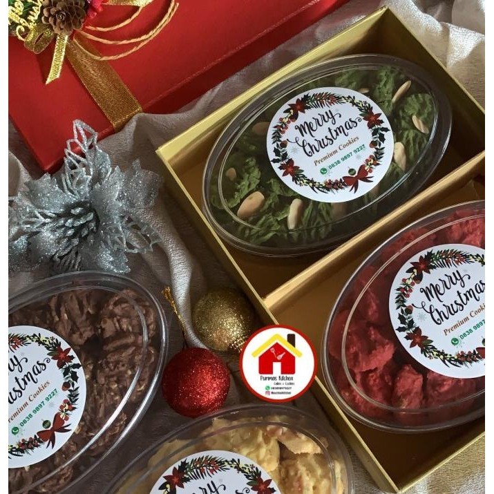 

Hampers Paket C Kue Kering Premium Natal Christmas Isi 2