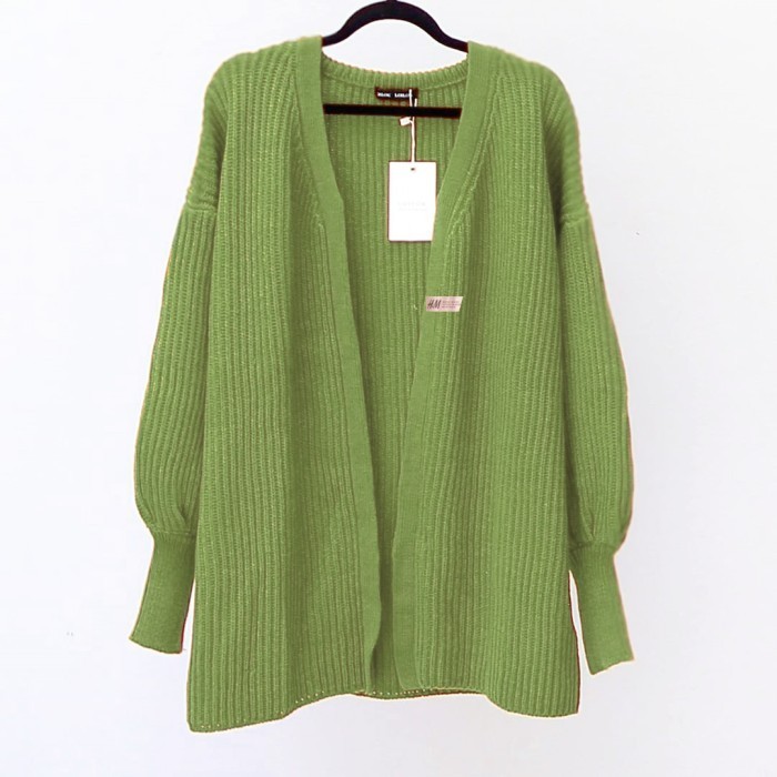READY Cardigan Rajut H*M - Oversize Cardigan