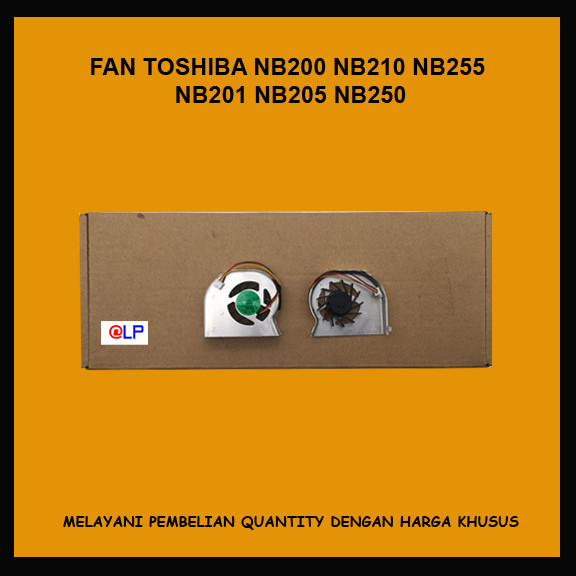 Fan Toshiba NB200 NB210 NB255 NB201 NB205 NB250