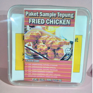 

Percobaan Tepung Bumbu Ayam Fried Chien