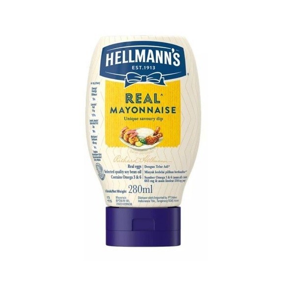 

HELLMANN'S REAL MAYONNAISE 280 ML