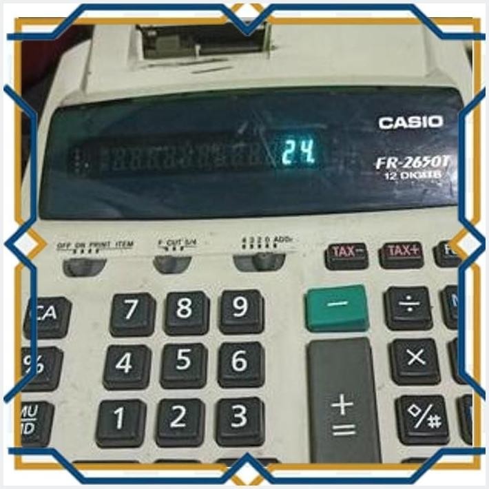 

[VID] KALKULATOR CASIO FR-2650T