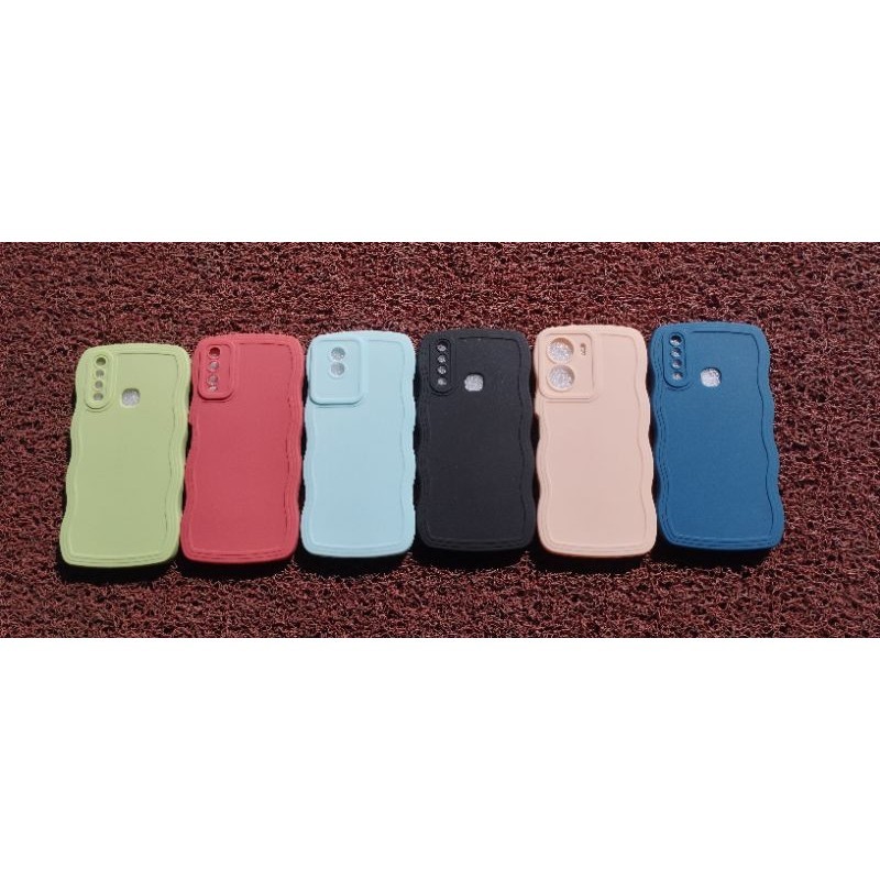 CASE GELOMBANG POLOS REALME C31/C35/C55/C12/C30/C33