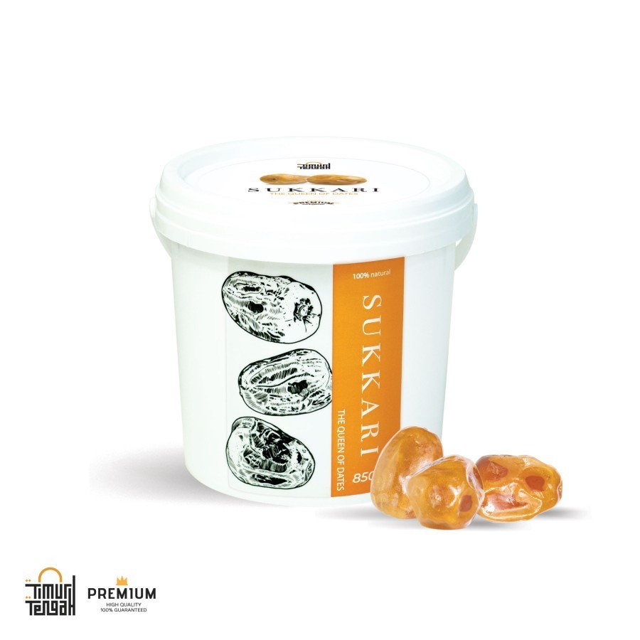 

MJS Timur Tengah Kurma Sukari Ember 850 g Premium Original High Quality