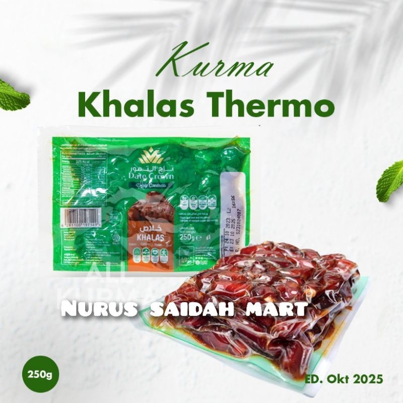 

MJS kurma khalas datecrown termo 250g