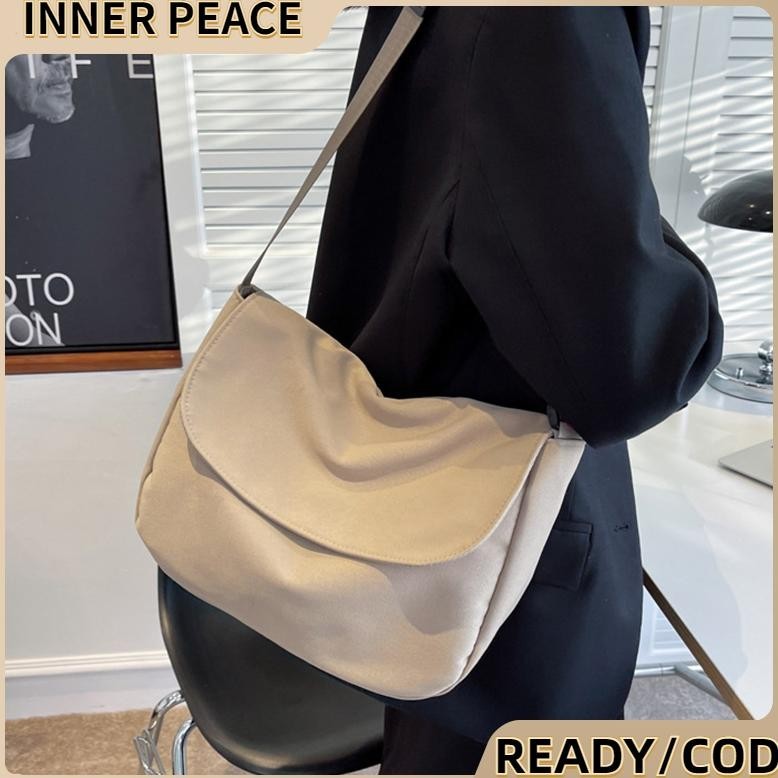 "Promo Terbatas" [COD] [READY] Tas Selempang Wanita Tas Kanvas Wanita Tas Besar Selempang Wanita Tas