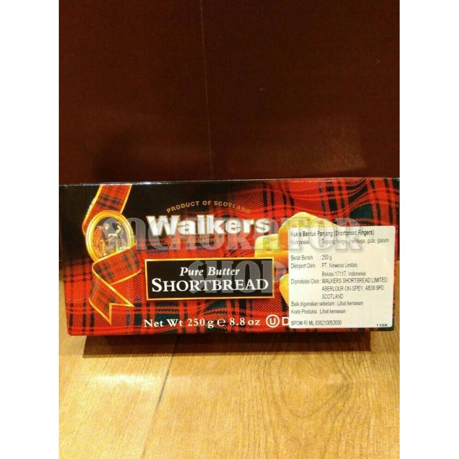 

Walker Walkers Cookies Pure Butter Shortbread Biscuit 250 Gr Pengiriman Cepat