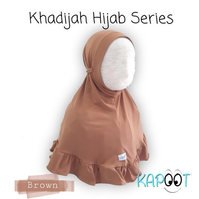 Jilbab Anak Rempel Khadijah Series Jersey Ity Korea Premium Ori 0-12Y