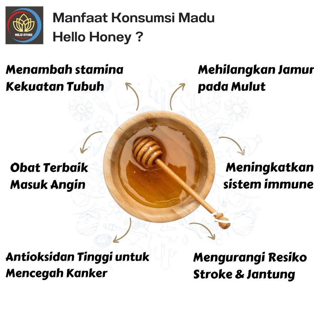 

Promo Thr Madu Asli Murni Natural Raw Honey 1 Kg Manis - Hello Honey Bayar Ditempat