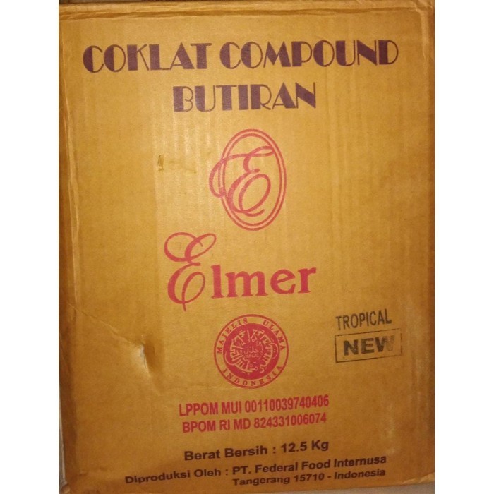 

~^~^~^] Meses Elmer Coklat ( 12,5kg / dus)