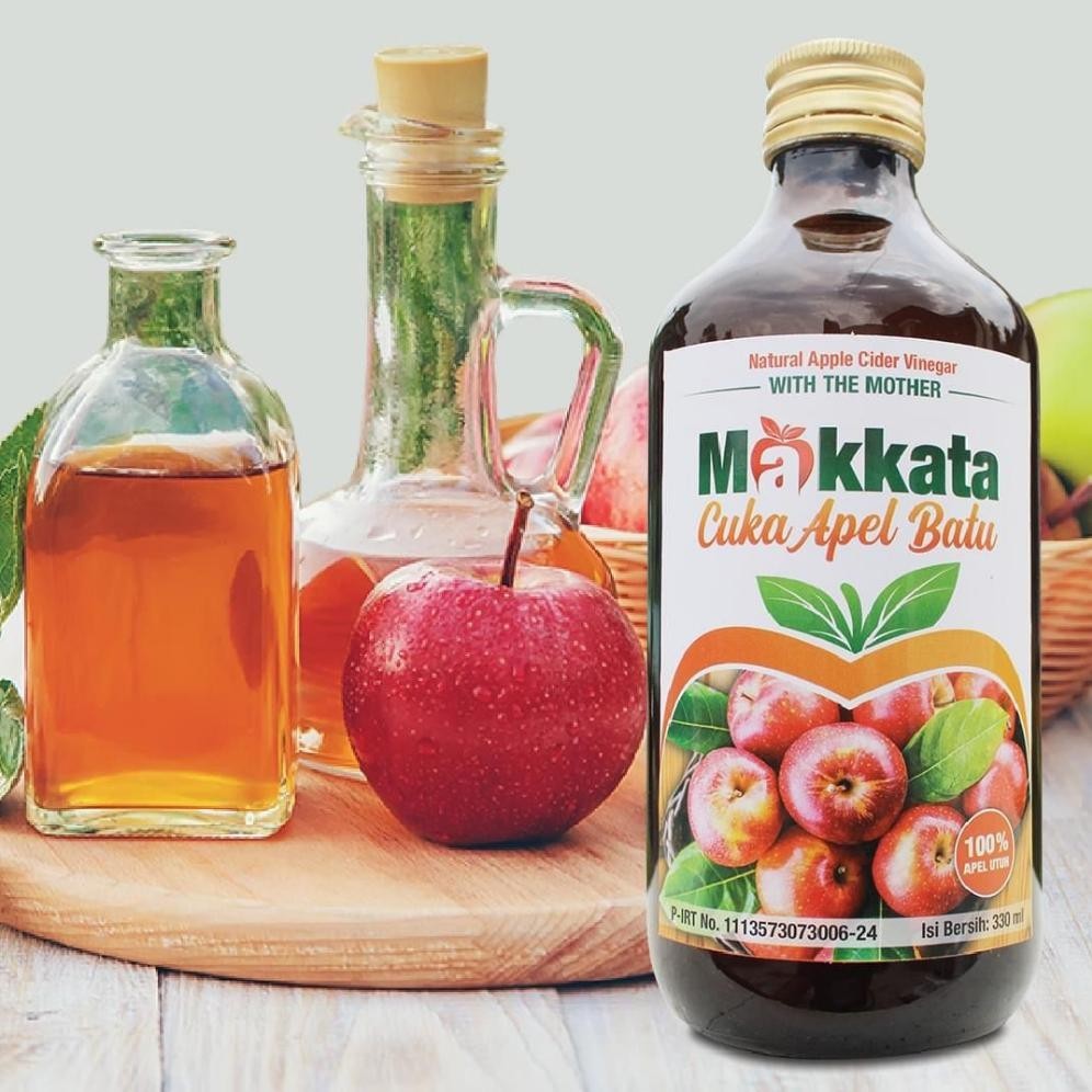 

Promo Ramadhan Cuka Apel Makkata With The Mother 330Ml - Natural Apple Cider Vinegar Asli