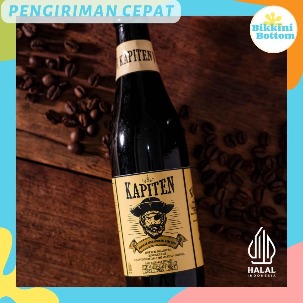 Beli 2 Lebih Murah Kapiten Coffee Beer Halal | Kapiten Coffee Soda | Kapiten Kopi Soda Murah