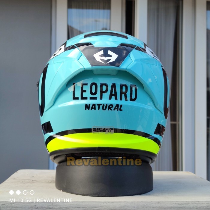 promo NHK S1 GP PRO LEOPARD HK-71 Helm S1GP Special GP Edition Kyoto Blue