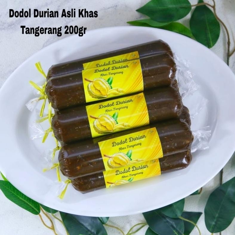 

Promo Ramadhan Dodol Durian 200Gr Khas Tangerang Fresh Harum Legit Murah