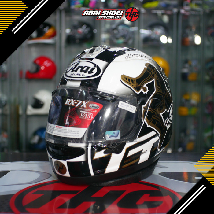 TERBARU ARAI RX-7X IOM TT 2017