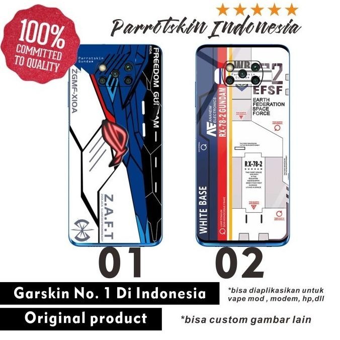 Garskin Skin realme 5 6 7 8 9 9i gt gt neo GUNDAM ROG Style case Casasofia