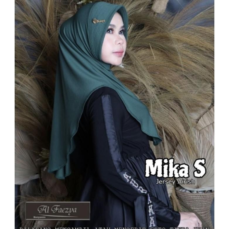 Termurah 855 Jilbab Al Faezya Softped Flow Pola Oval Dex Sporty Nutup Dada Dewasa Tanggung Size S De