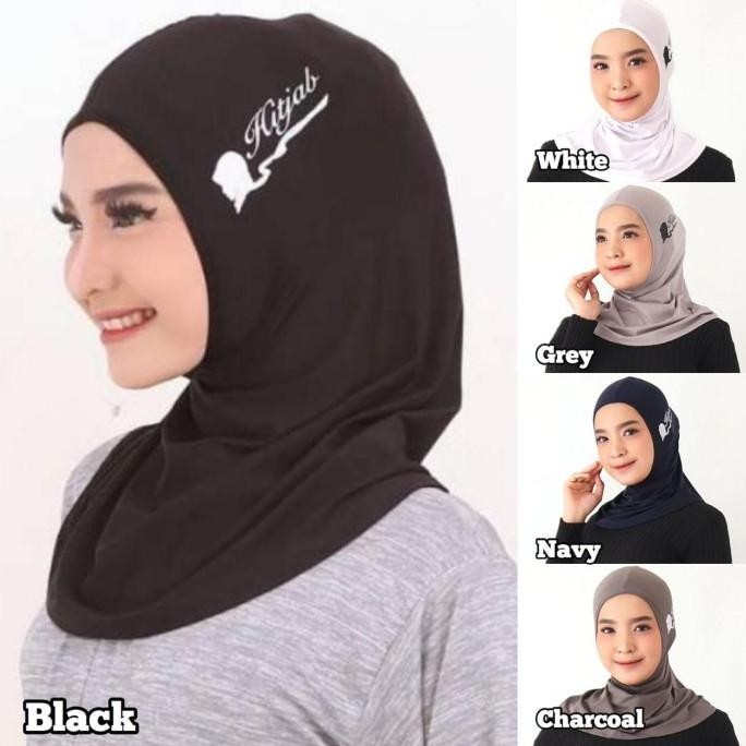 HIJAB SPORT OLAHRAGA GYM LARI RENANG KERUDUNG INSTANT