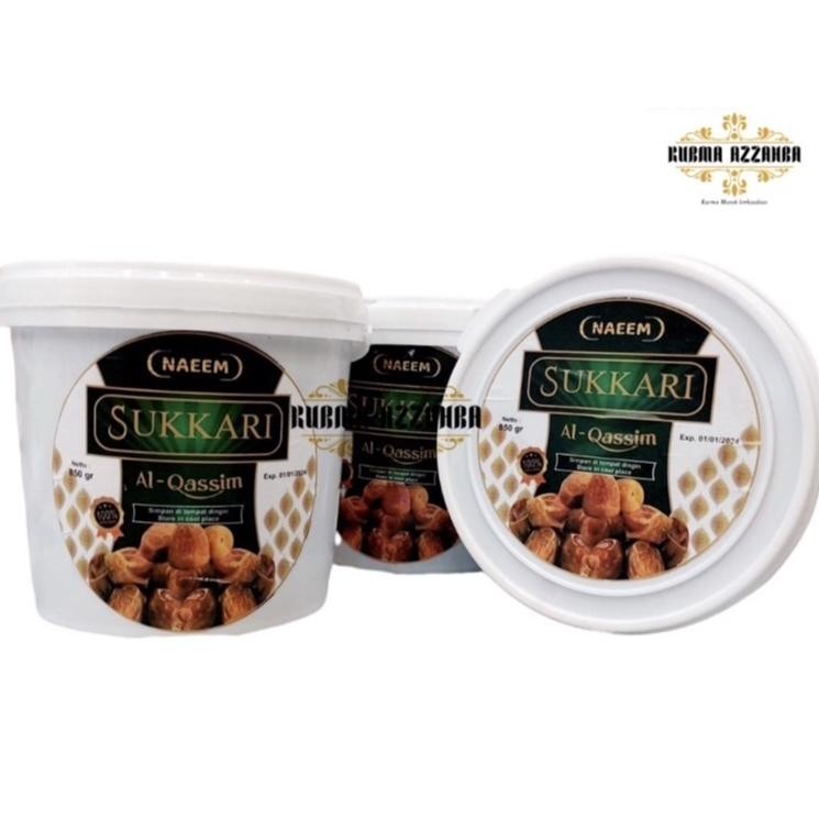 

Kurma Sukari Ember 850Gram Alqassim Nr Terlaris