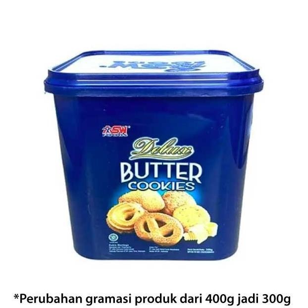 

Deluxe Butter Cookies Top 400G Stok Terbatas