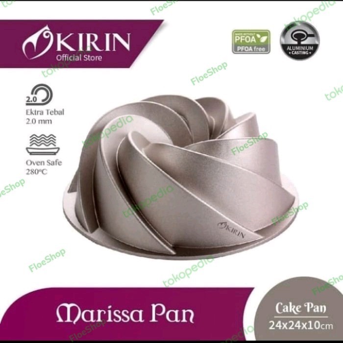 @=@=@=@=] Cetakan Kue Loyang Bolu Cake Pan Premium KIRIN Tebal & Anti Lengket