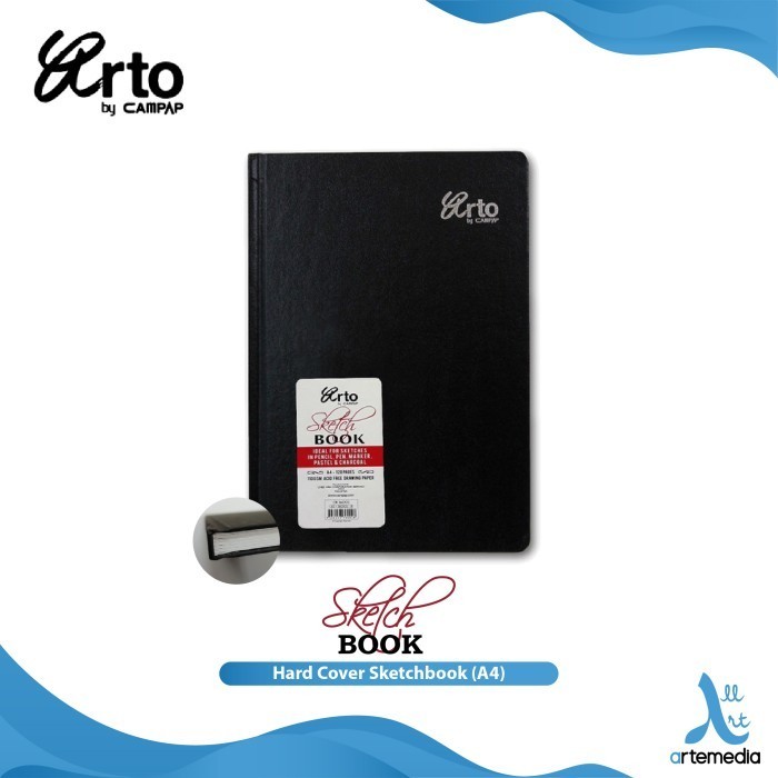 

Buku Sketsa Arto A4 Hard Cover Sketchbook