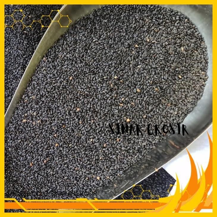 

250GR BIJI SELASIH KUALITAS BAGUS - BASIL SEED GRADE A+
