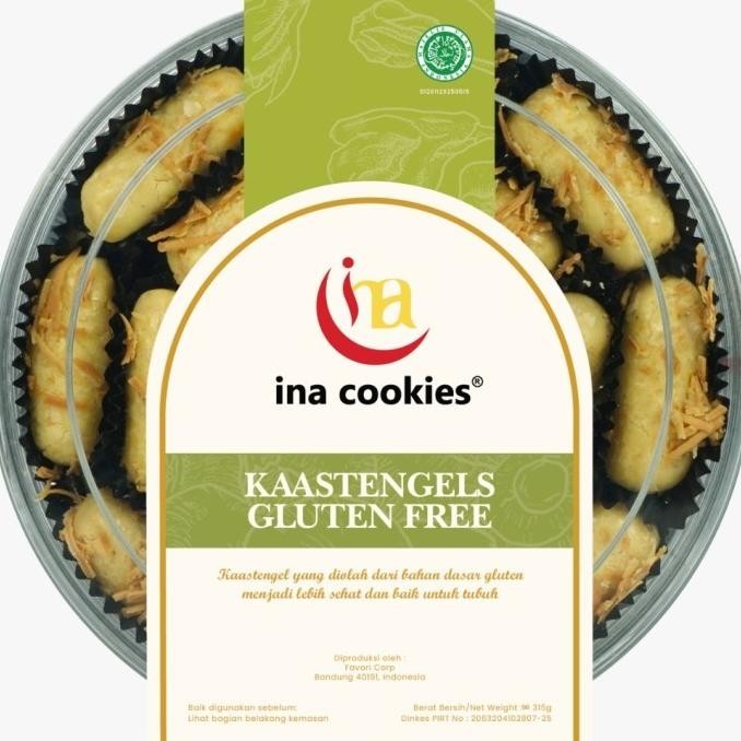 

Ina Cookies Toples Kue Kering Lebaran KAASTANGEL GLUTEN FREE Reguler