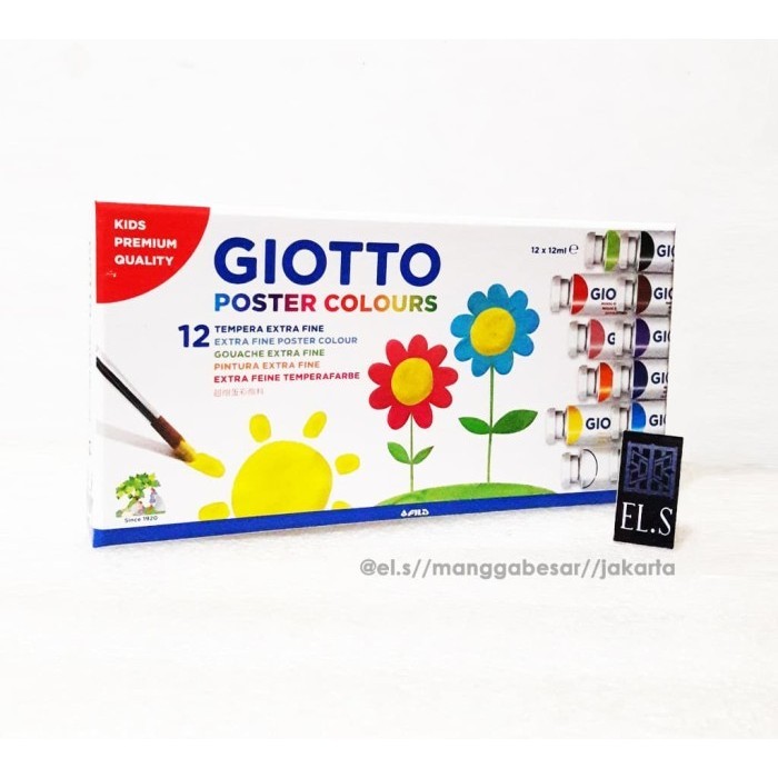 

Giotto Poster Color 12 Warna ( Cat Poster )