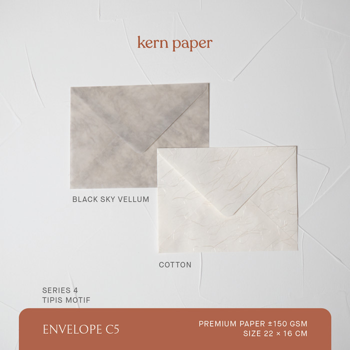 

best produk] Amplop C5 A5 - Series 4 Amplop Undangan Kartu Ucapan Premium Paper