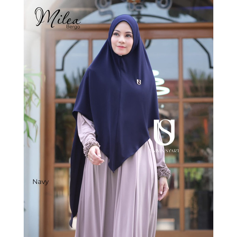NEW PREMIUM DAILY HIJAB Bergo Milea by UMMA SYAR'I