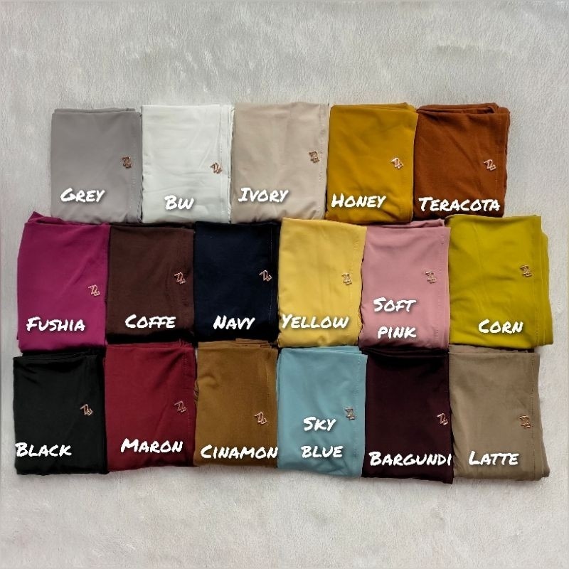 NEW PREMIUM DAILY HIJAB Bergo Khadijah by Azzahra Premium