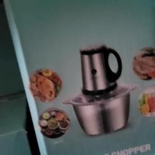 Pero Chopper Stainless Steel 2Liter 300Watt / Food Processor Low Watt Athaliajoviela