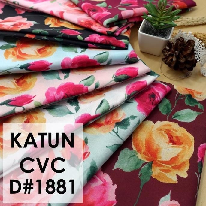 

Kain Katun / Kain Katun Cvc D-1881 New