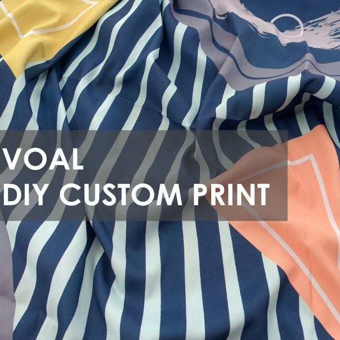 

Produksi Print Kain Voal Ultrafine Limited Edition